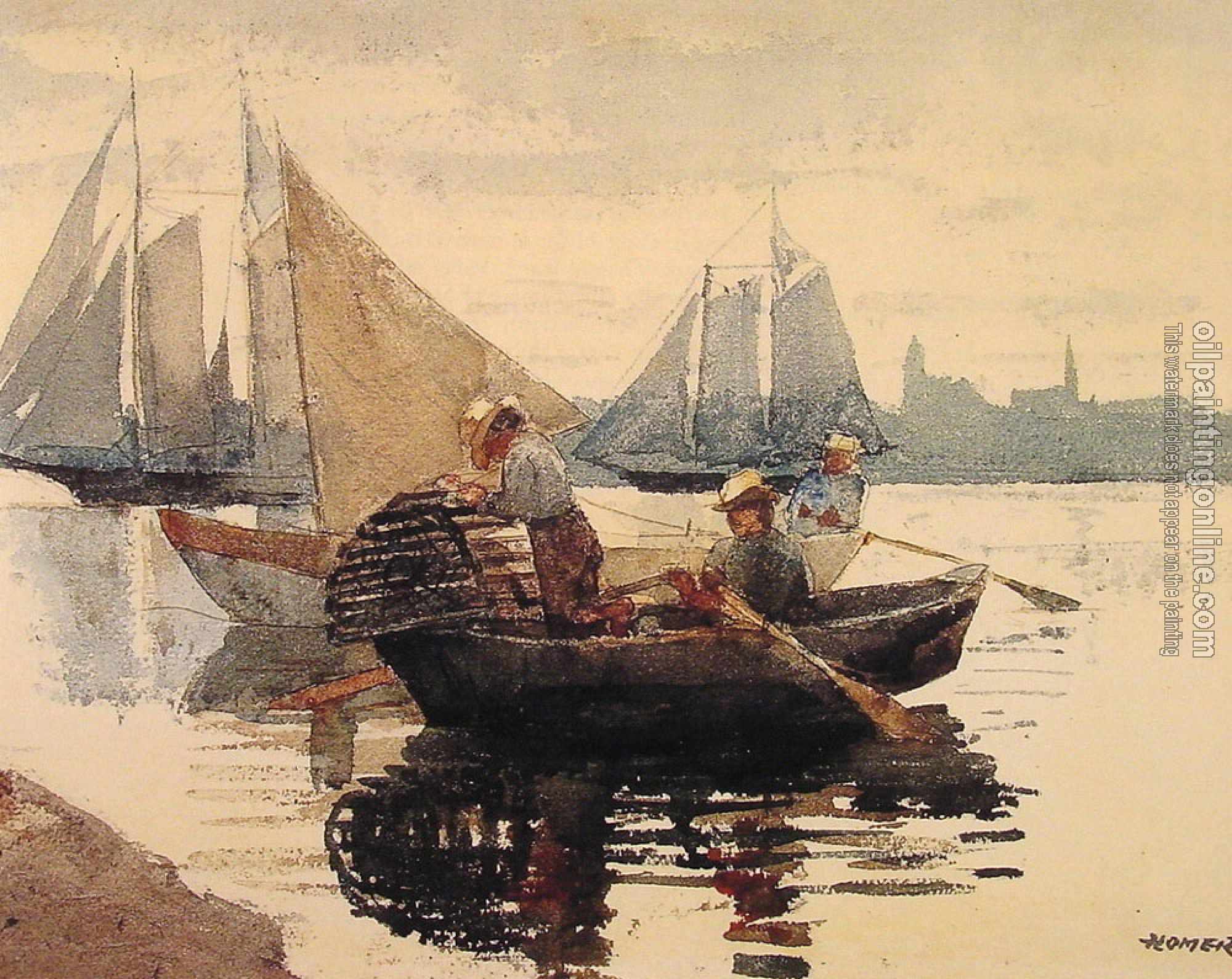 Homer, Winslow - The Lobster Pot